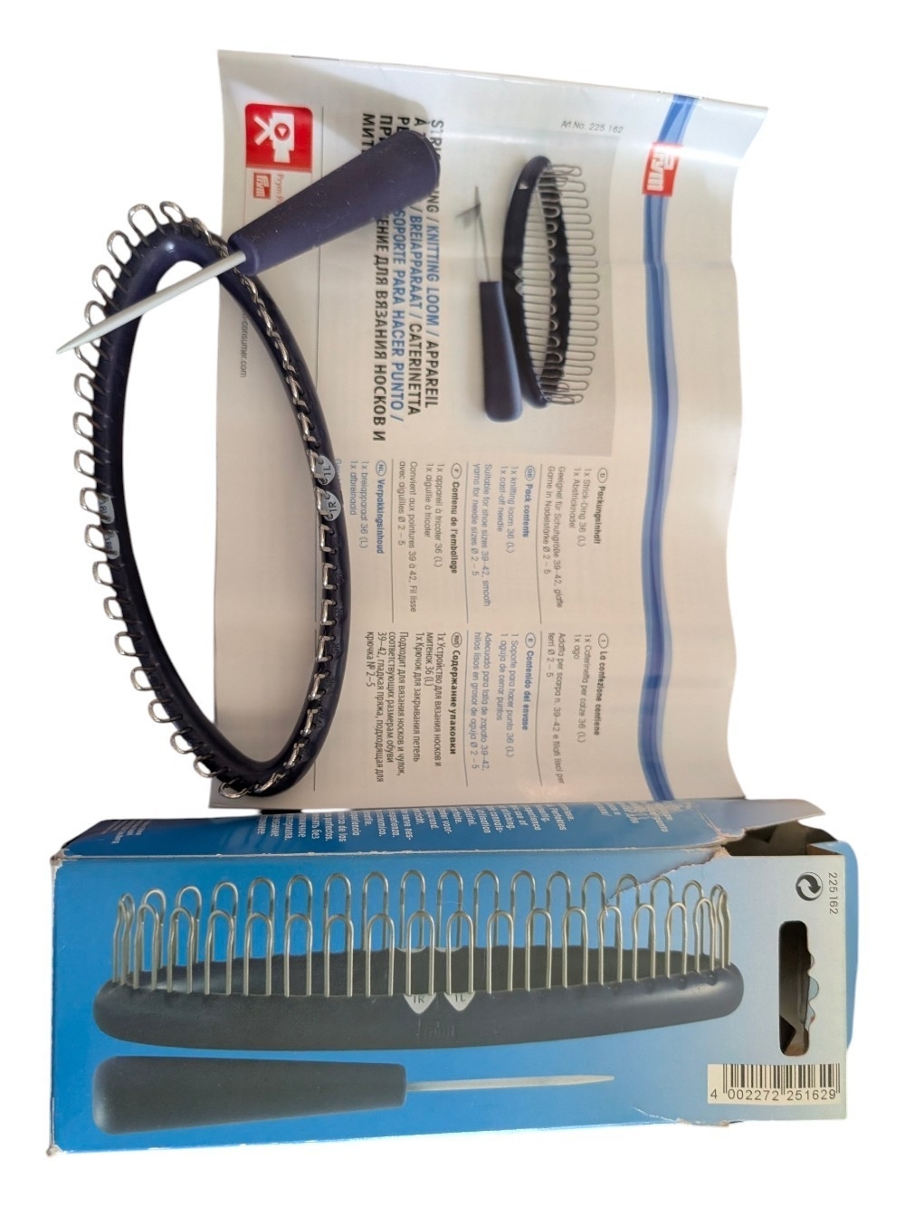 Prym Sock Knitting Loom Tool Set